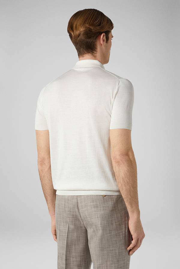 Pull Pal Zileri Polo in maglia di seta e cotone Promozione Limitata
