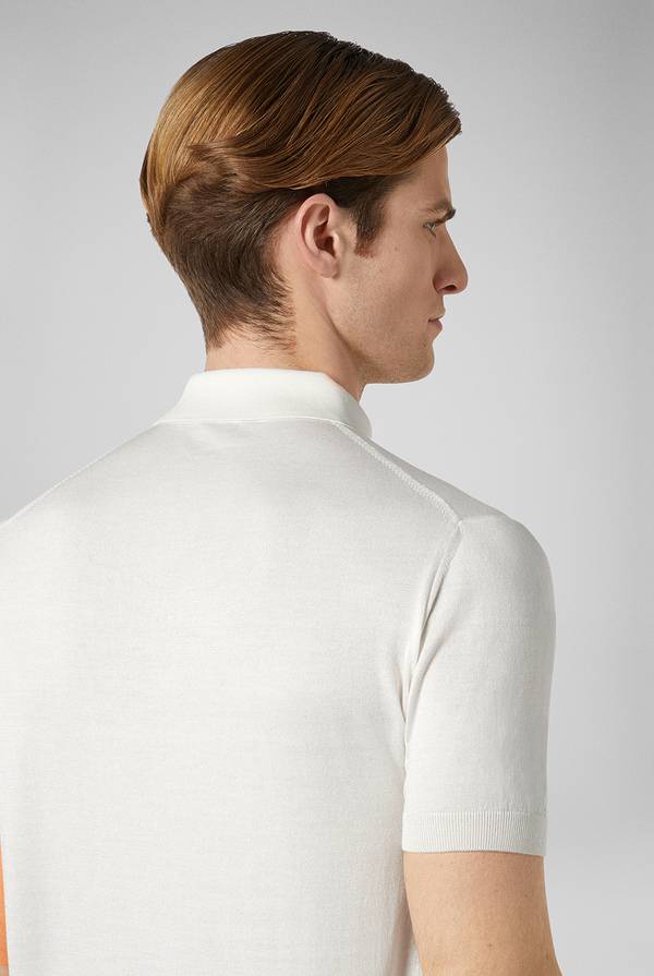 Pull Pal Zileri Polo in maglia di seta e cotone Promozione Limitata