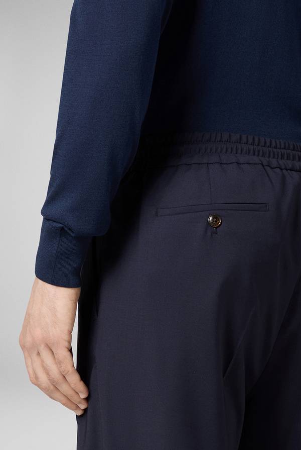 Pull Pal Zileri Drawstring in lana Vendita Economica