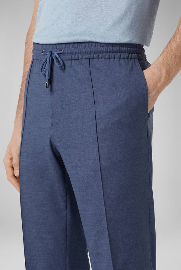 Pull Pal Zileri Drawstring in lana Saldi Di Fabbrica
