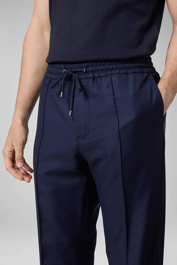 Pull Pal Zileri Drawstring in lana vergine anti-piega Vendite Flash