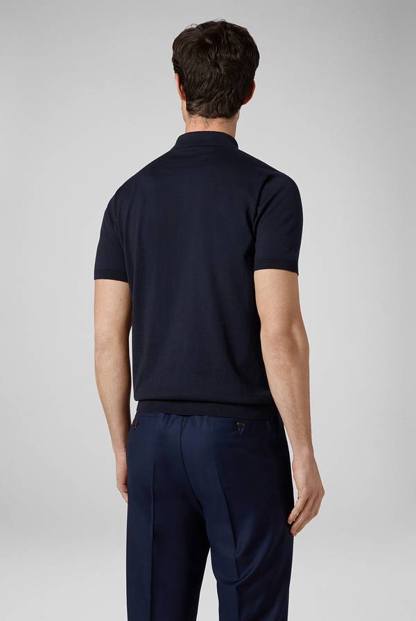 Pull Pal Zileri Polo in puro cotone a maniche corte In Saldo