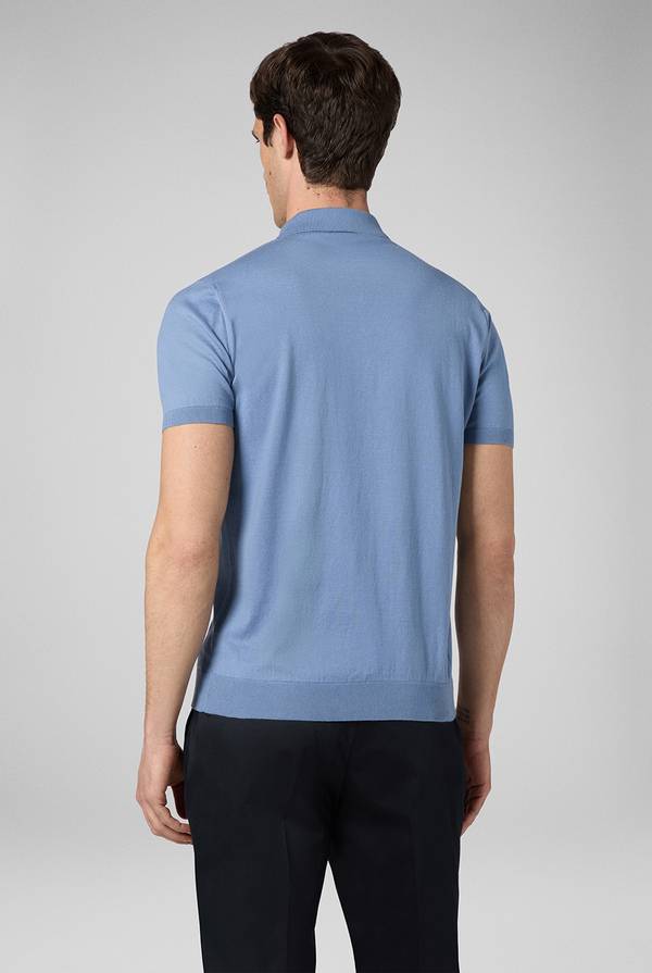 Pull Pal Zileri Polo in puro cotone a maniche corte Nuova