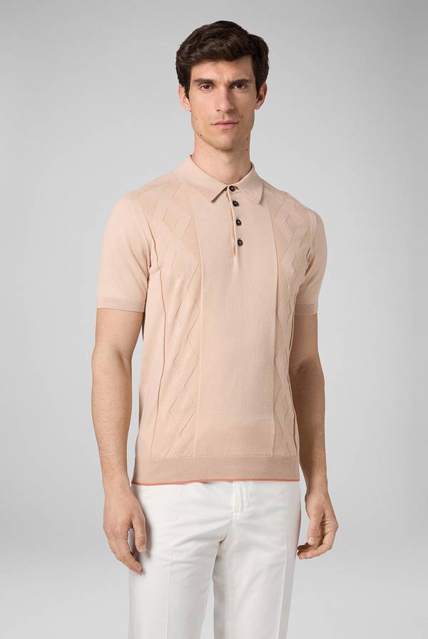Pull Pal Zileri Polo in maglia con calati 2025