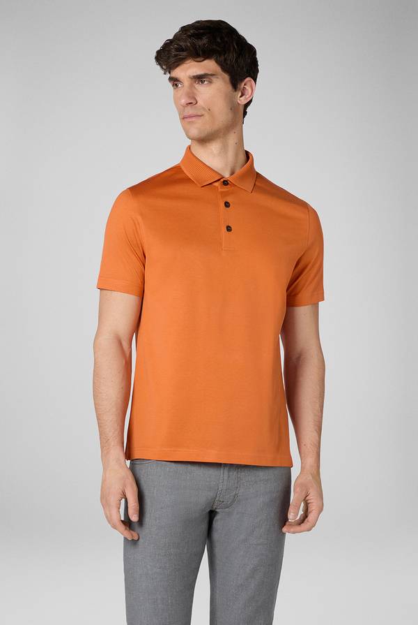 Pull Pal Zileri Polo in cotone mercerizzato In Linea