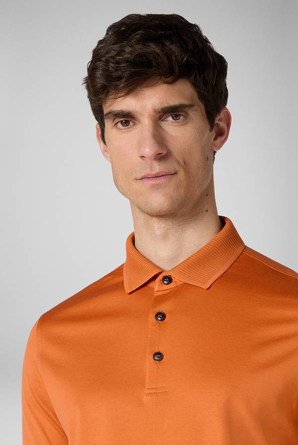 Pull Pal Zileri Polo in cotone mercerizzato In Linea