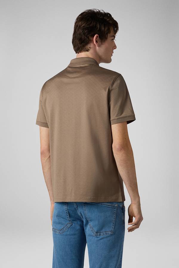 Pull Pal Zileri Polo con monogramma allover Vendita