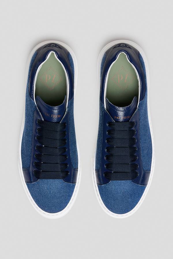Pull Pal Zileri Sneakers in Denim Shopping Online