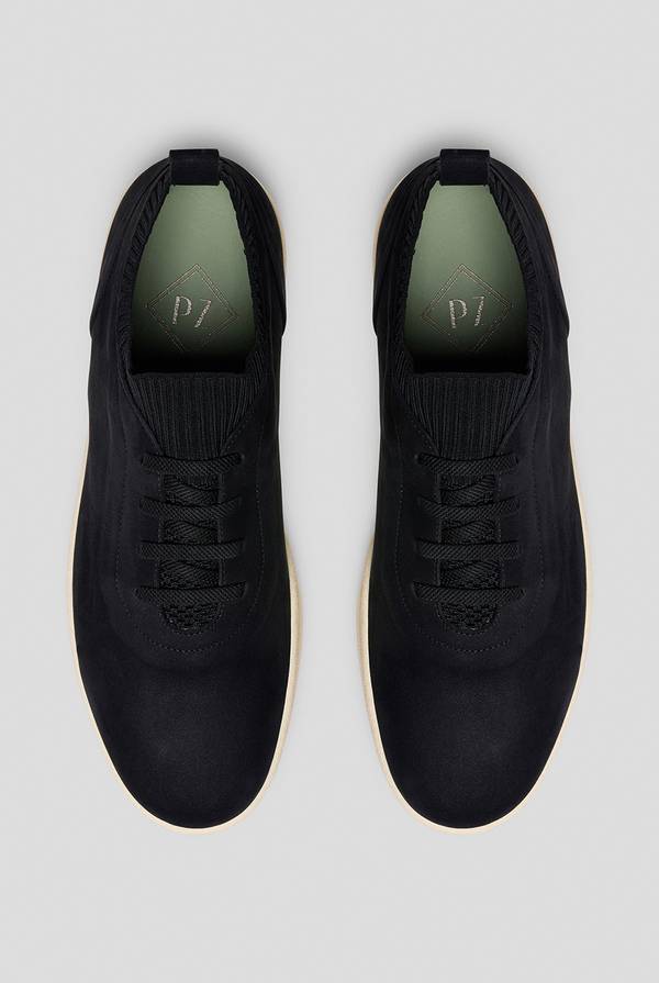 Pull Pal Zileri Sneakers in pelle calzata a calzino Economico