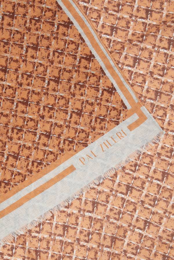 Pull Pal Zileri Sciarpa in modal e lana con fantasia geometrica I Più Venduti