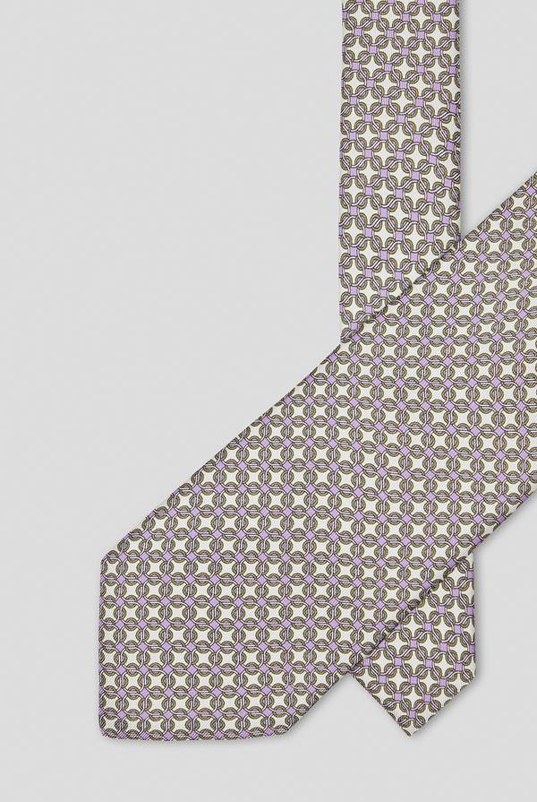 Pull Pal Zileri Cravatta in seta con stampa geometrica Promozione