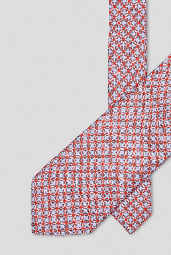 Pull Pal Zileri Cravatta in seta con stampa geometrica Spedizione Gratuita