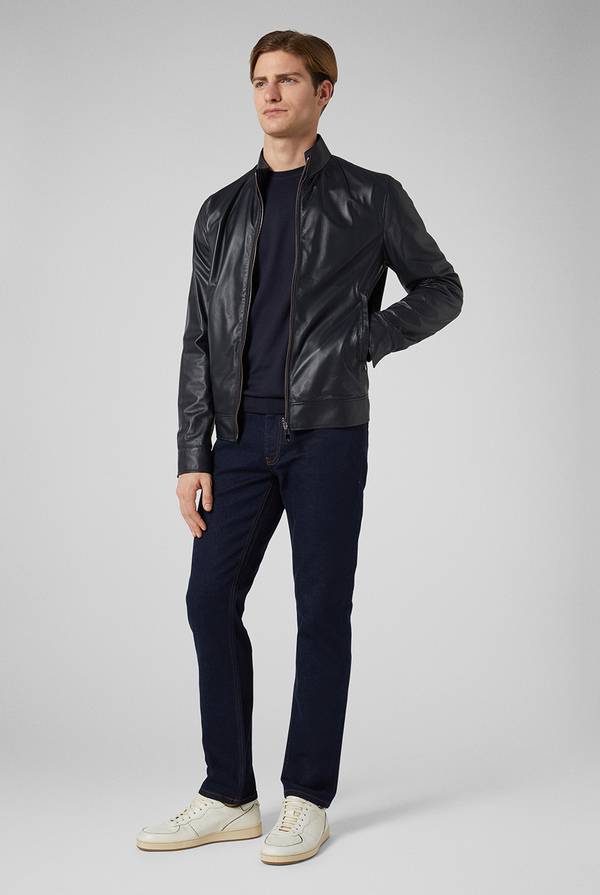 Pull Pal Zileri Denim lavaggio scuro