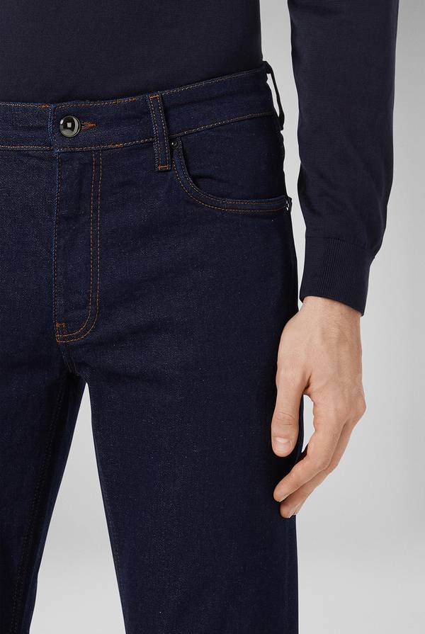 Pull Pal Zileri Denim lavaggio scuro Moda