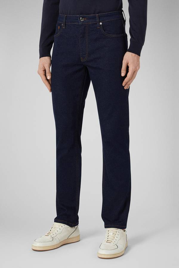 Pull Pal Zileri Denim lavaggio scuro Moda