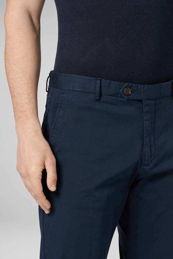 Pull Pal Zileri Chino in cotone stretch tinto in capo 2025