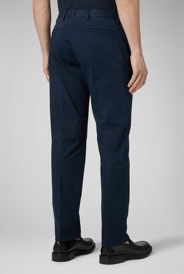 Pull Pal Zileri Chino in cotone stretch tinto in capo 2025