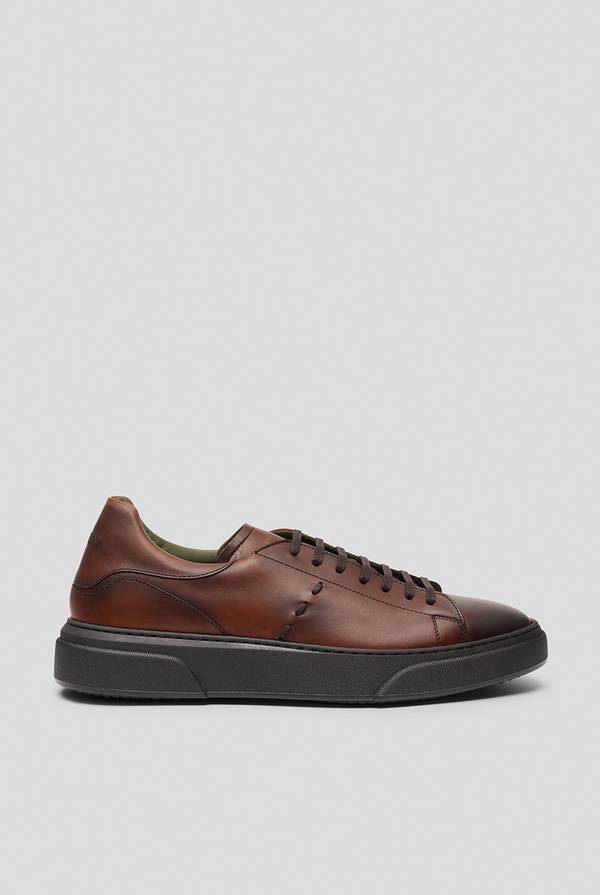Pull Pal Zileri Sneakers in pelle e camoscio