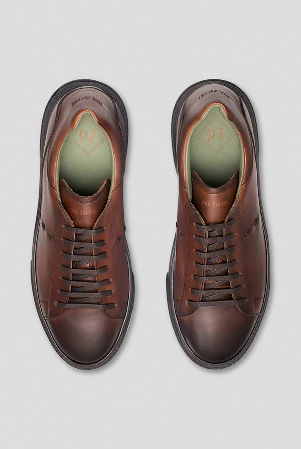 Pull Pal Zileri Sneakers in pelle e camoscio 2025