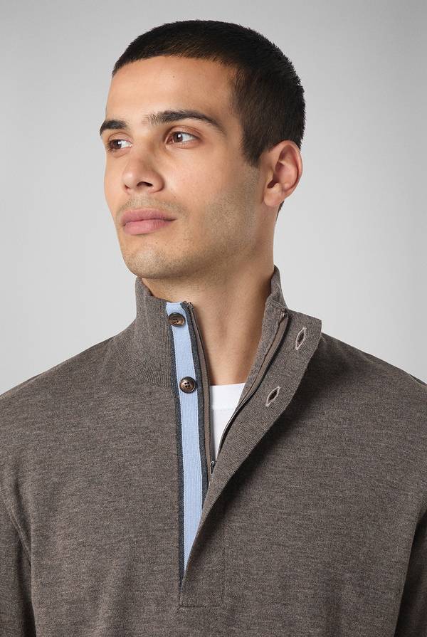 Pull Pal Zileri Maglioncino in lana e cashmere Fino Al -60%