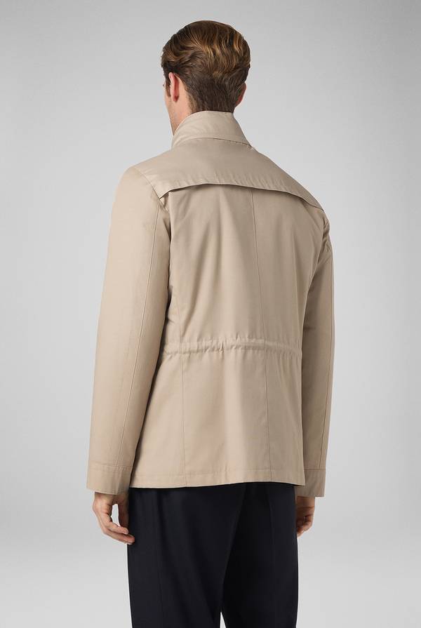 Pull Pal Zileri Oyster Field Jacket in cotone tecnico idro repellente Sconto