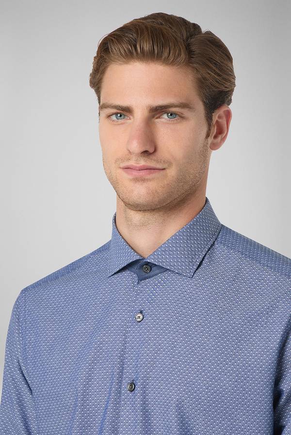 Pull Pal Zileri Camicia micro jacquard con collo Torino I Più Venduti