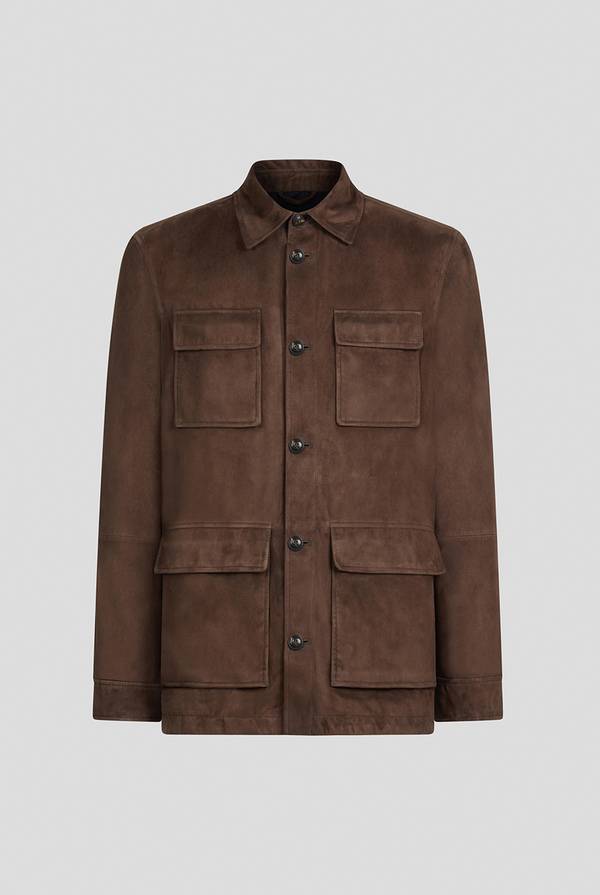 Pull Pal Zileri Field Jacket in camoscio