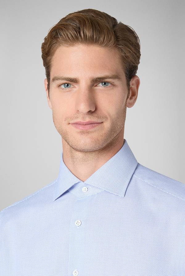 Pull Pal Zileri Camicia micro jacquard Qualità