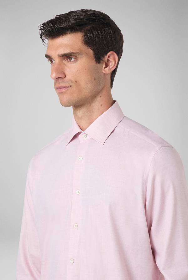 Pull Pal Zileri Camicia in cotone, viscosa e seta melange Convenienza
