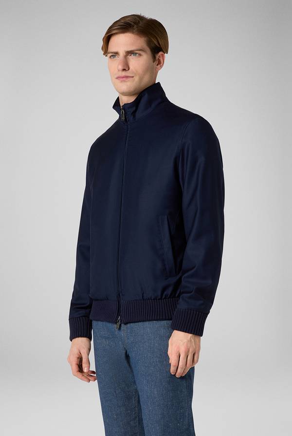 Pull Pal Zileri Bomber in lana resistente all'acqua Fornitura limitata