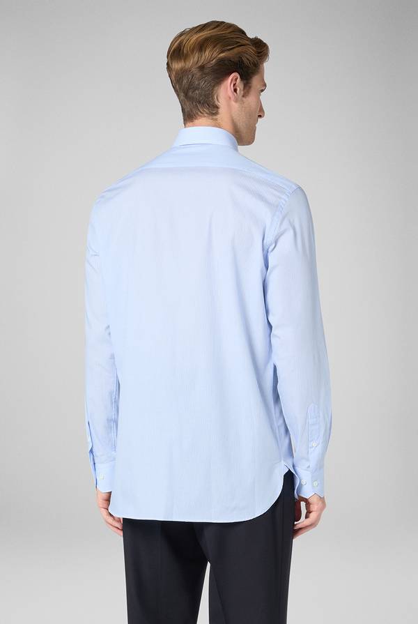 Pull Pal Zileri Camicia in puro cotone con collo Milano Vendita Calda