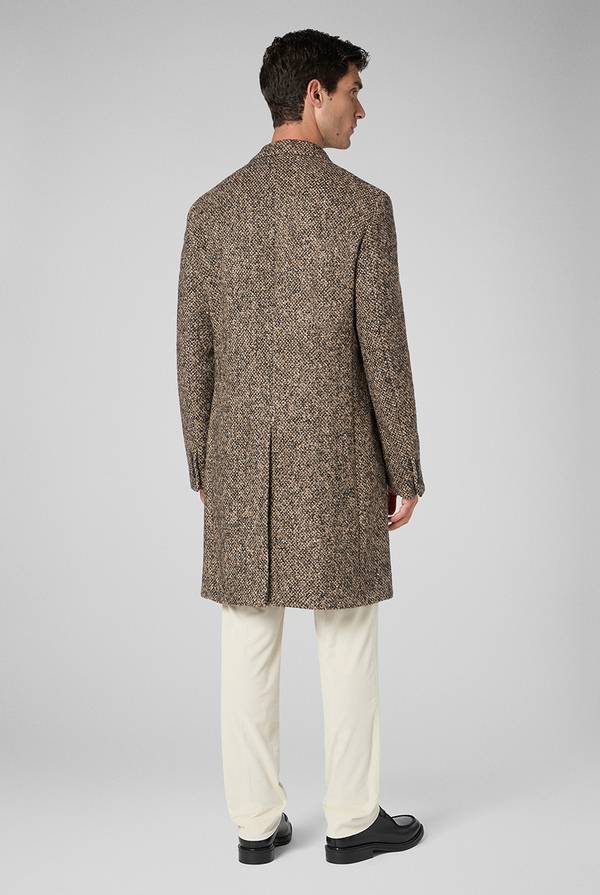 Pull Pal Zileri Cappotto in bouclè, seta e mohair Vendite Flash