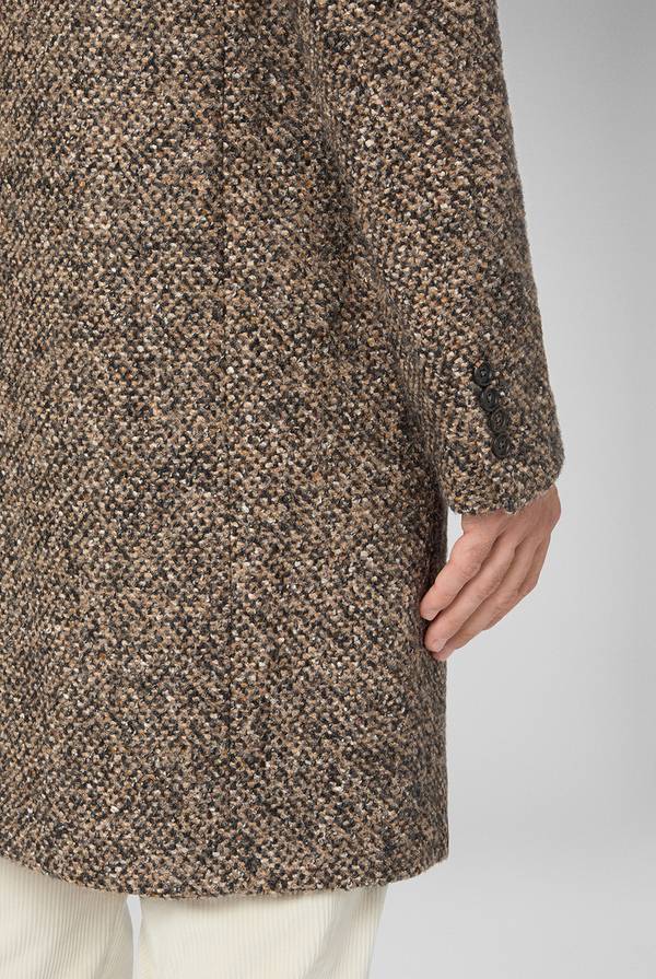 Pull Pal Zileri Cappotto in bouclè, seta e mohair Vendite Flash
