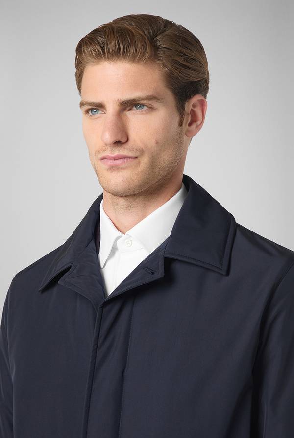 Pull Pal Zileri Car coat in tessuto tecnico In Saldo