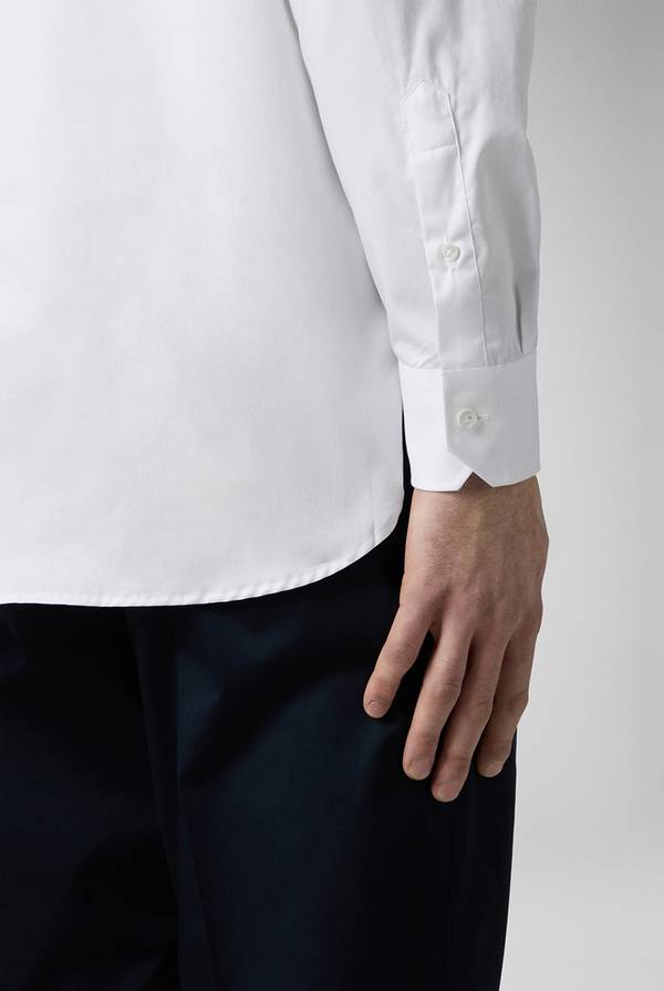Pull Pal Zileri Camicia in cotone con polsini da gemelli Qualità Garantita
