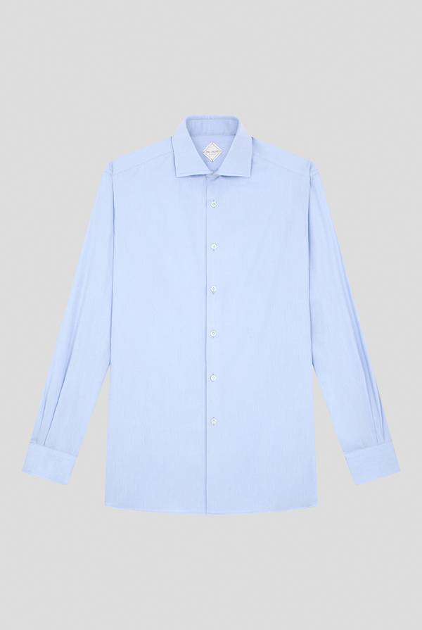 Pull Pal Zileri Camicia in cotone con polsini da gemelli