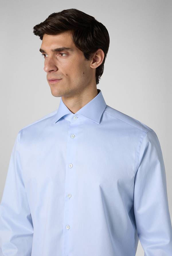 Pull Pal Zileri Camicia in cotone con polsini da gemelli Negozi Online
