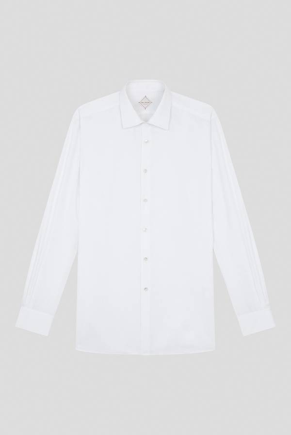 Pull Pal Zileri Camicia azzurra in cotone con collo Milano