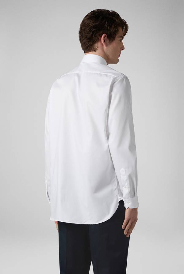Pull Pal Zileri Camicia azzurra in cotone con collo Milano Consegna Veloce