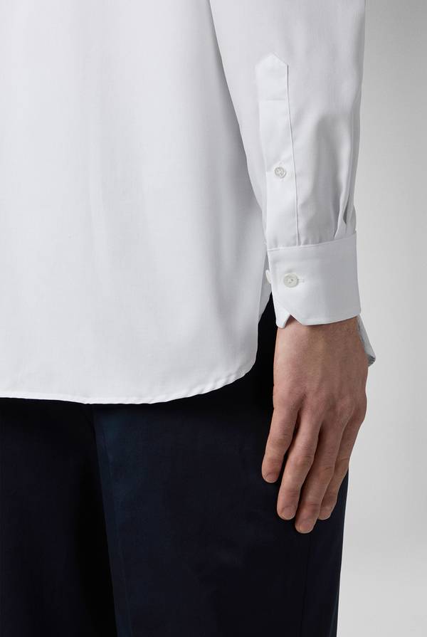 Pull Pal Zileri Camicia azzurra in cotone con collo Milano Consegna Veloce