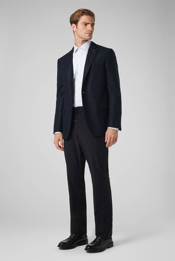 Pull Pal Zileri Pantaloni in pura lana con coulisse regolabile Ultimi due giorni