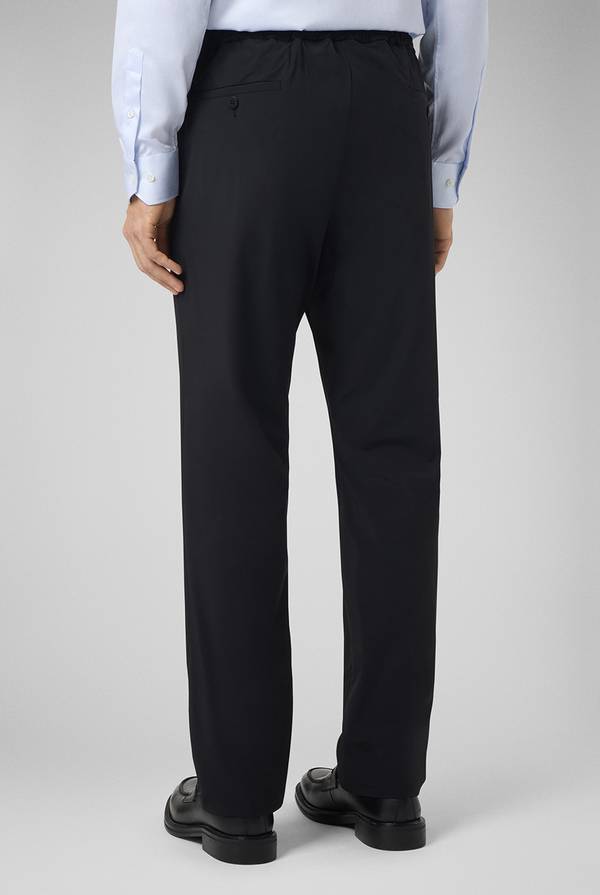 Pull Pal Zileri Pantaloni in pura lana con coulisse regolabile Ultimi due giorni