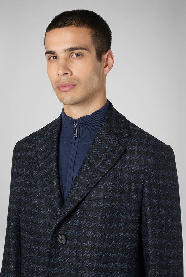 Pull Pal Zileri Cappotto pied de poule Italy