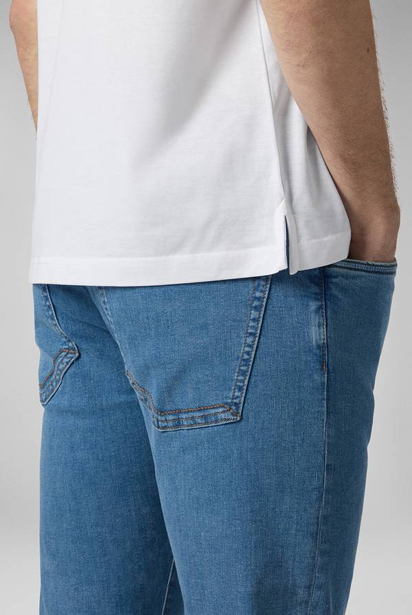 Pull Pal Zileri Tshirt in cotone mercerizzato In vendita