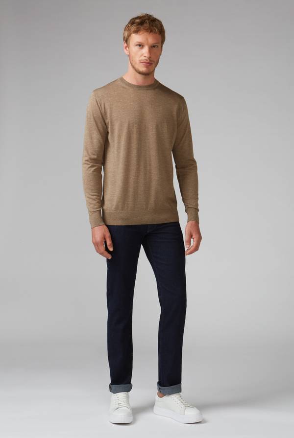 Pull Pal Zileri Denim Stone Washed 5 tasche Negozi Online