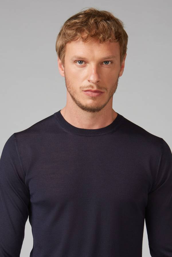 Pull Pal Zileri Maglia girocollo finezza 18 Promozione Limitata