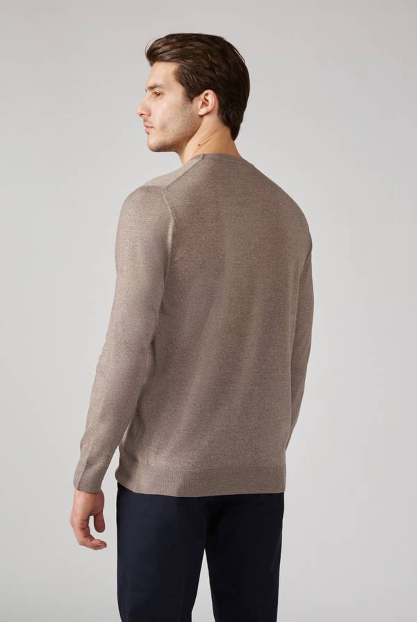 Pull Pal Zileri Maglia girocollo finezza 18 Fino Al -60%