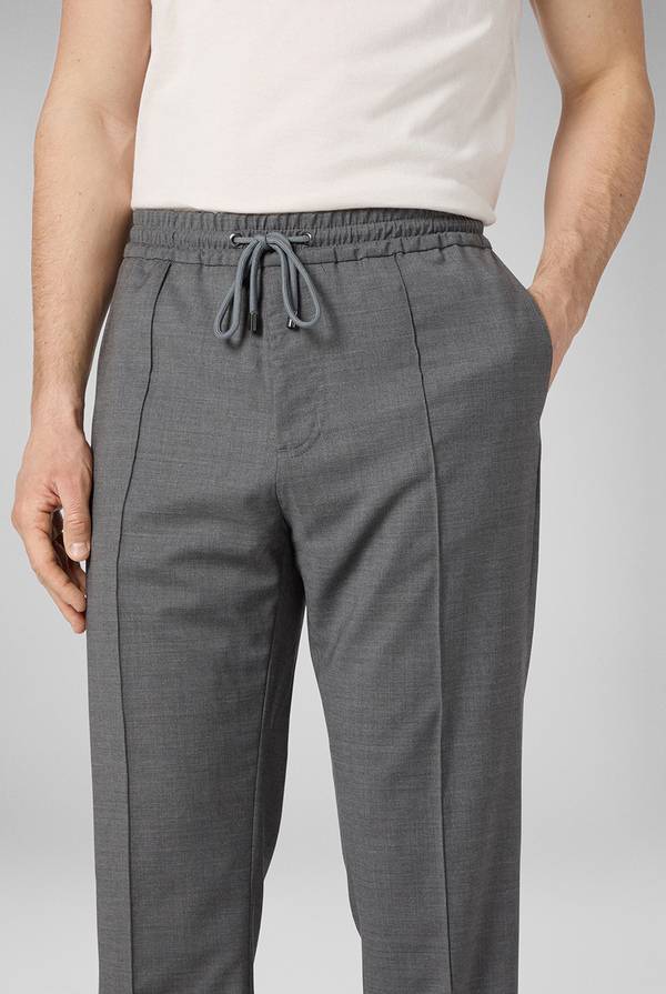 Pull Pal Zileri Drawstring in lana Sottocosto