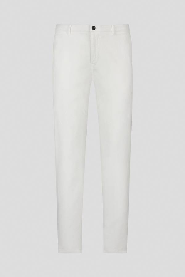 Pull Pal Zileri Pantaloni chino slim fit in velluto a coste Presa