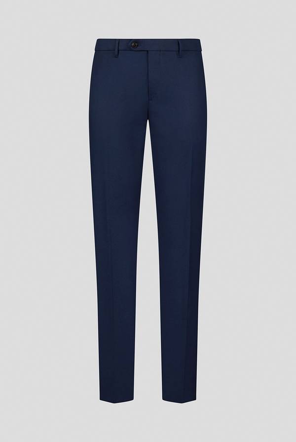 Pull Pal Zileri Pantaloni chino in cotone e lyocell Sconto